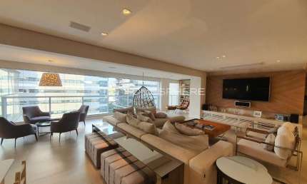 Residencial RSVP Rua Doutor José Áureo Bustamante, 301. Apartamento à venda com 250 m², 4 quartos sendo 4 suítes, mobiliado, varanda gourmet, 4 vagas e lazer no Condomínio Residencial Rsvp