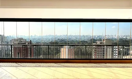 Edifício Le Palais Rua Inajaroba, 43, Vila Nova Conceição. Apartamento à venda com 401 m², 4 quartos sendo 4 suítes, 5 vagas e lazer ao lao do Parque Ibirapuera - SP