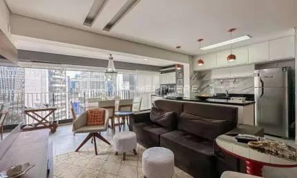 *lindo apartamento mobiliado de alto padrão na vila olímpia*