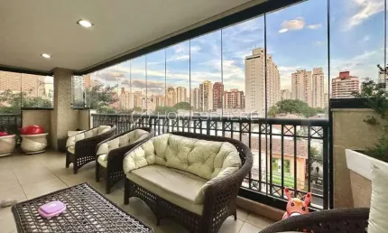 Apartamento com 180 m², 3 quartos sendo 3 suítes à venda no bairro vila nova conceição.
