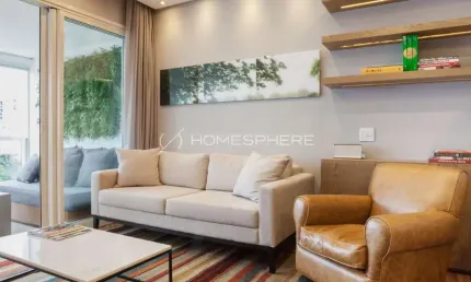 Apartamento com 61 m², 1 quarto sendo 1 suíte à venda no bairro itaim bibi.