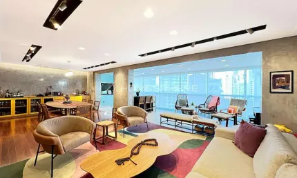 Maison michelle vnc r. cel. artur de paula ferreira, 216. apartamento à venda em vila nova conceição, 226 m², 3 suítes, varanda gourmet e lazer no edificio maison michelle - vila nova conceição