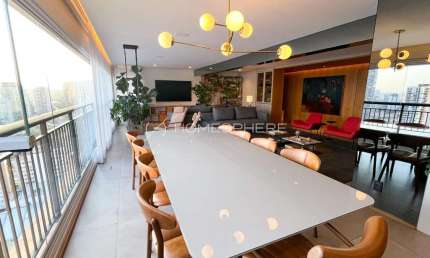 Apartamento com 217 m², sendo 3 suítes à venda no bairro Brooklin, Condomínio Splendor Brooklin
