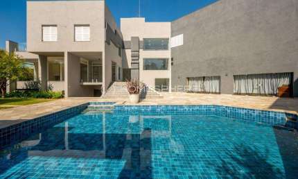 Condomínio Alphaville Residencial Zero Casa de condomínio à venda, 1200 m², 4 suítes, cinema, piscina, área gourmet, sauna, 8 vagas. Luxo no Alphaville Res. Zero.