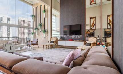 Condomínio Duo Morumbi R. Raimundo Simão de Souza, 26. Apartamento à venda 238 m², 4 quartos, sendo 3 suítes, 4 vagas e lazer de clube. Duo Morumbi By Tishman Speyer e R. Yazbek.
