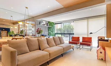 Condomínio Casa Mariana Vila Mariana Rua Rio Grande, 600. Apartamento à venda, projeto assinado e pronto para entrar, 123 m², 3 suítes, 3 vagas e lazer completo no Edifício Casa Mariana Fraiha
