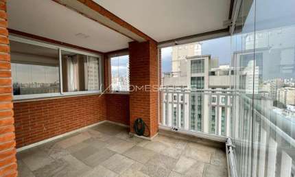 Apartamento com 168 m², 2 quartos sendo 2 suítes para alugar no bairro Jardim Paulista.