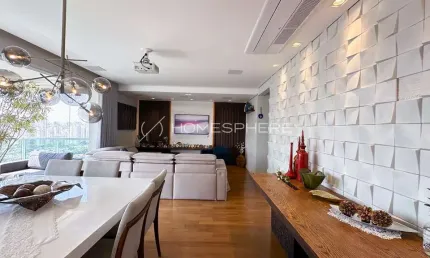 Apartamento com 167m², 3 suítes, 3 Vagas, no Brooklin em São Paulo