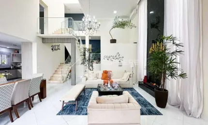 Casa a venda no condomínio burle marx em alphaville , 320.3 m, 4 suítes