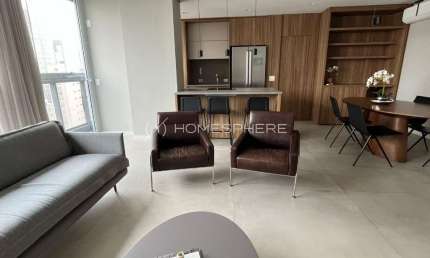 JML 747 Condomínio Luminus Jardins R. José Maria Lisboa, 757. Apartamento à venda 133m², 3 quartos, sendo 2 suítes, mobiliado, 3 vagas e lazer