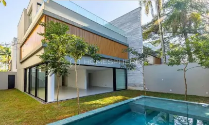 Casa de condomínio com 748 m²,de 3 a 5 suítes à venda no bairro brooklin.
