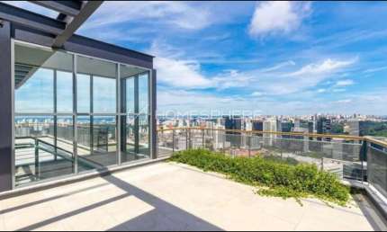 Cobertura com 410 m², 4 quartos sendo 4 suítes à venda no Brooklin.