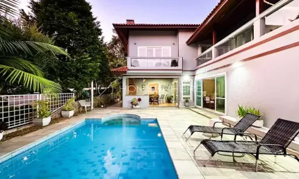 Casa em condomínio fechado com 6 quartos à venda na Alameda Procion, 854, Aldeia da Serra, Barueri