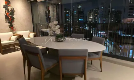 Apartamento com 3 quartos sendo 3 suítes à venda no bairro Moema.