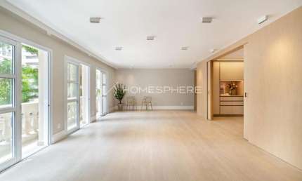 Condomínio Mansão Rugendas Jardim Paulista Al Joaquim Eugênio de Lima, 1118. Apartamento à venda com área útil 170 m², 3 suítes, reformado e 1 vaga. Neoclássico Edifício Mansão Rugendas