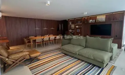 Apartamento com 197 m², 4 quartos sendo 4 suítes e 3 vagas de garagem  à venda no bairro Brooklin.