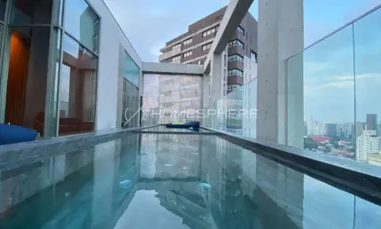 Condomínio agia faria lima | arquiplan rua chipre, 70 - itaim bibi. cobertura duplex de luxo à venda, 514 m², mobiliada, móveis assinados, vista privilegiada, 4 suítes, adega, piscina, sauna, 5 vagas.