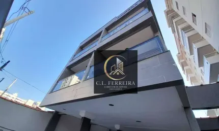 Sobrado Novo em condomínio com 2 dormitórios à venda, 95 m² por R$ 420.000 - Vila Guilhermina - Praia Grande/SP