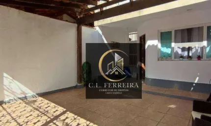Sobrado com 3 dormitórios à venda por R$ 750.000,00 - Canto do Forte - Praia Grande/SP