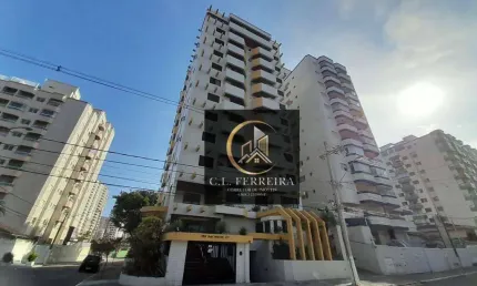Apartamento com 1 dormitório à venda, 58 m² por R$ 310.000,00 - Vila Guilhermina - Praia Grande/SP
