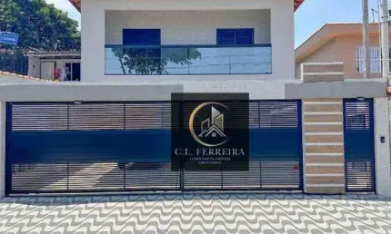 Casa com 2 dormitórios à venda, 46 m² por r$ 295.000,00 - tupi - praia grande/sp