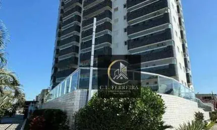 Apartamento vista mar com 1 dormitório à venda, 45 m² por R$ 320.000 - Mirim - Praia Grande/SP