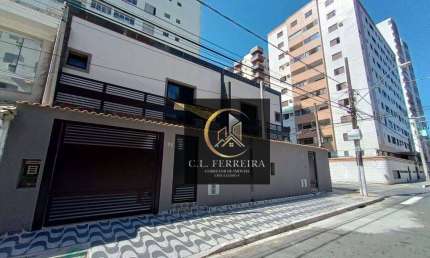 Sobrado com 3 dormitórios à venda, 111 m² por R$ 850.000,00 - Tupi - Praia Grande/SP