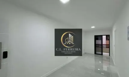 Apartamento com 2 dormitórios à venda, 74 m² por R$ 400.000,00 - Tupi - Praia Grande/SP