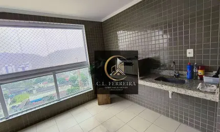 Apartamento com 2 dormitórios à venda, 77 m² por r$ 550.000,00 - canto do forte - praia grande/sp