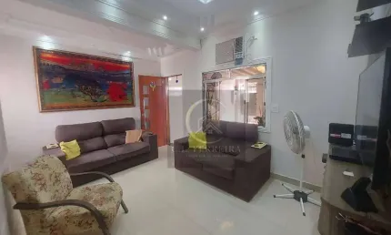 Casa térrea geminada com 2 dormitórios à venda, 90 m² por r$ 420.000 - ocian - praia grande/sp
