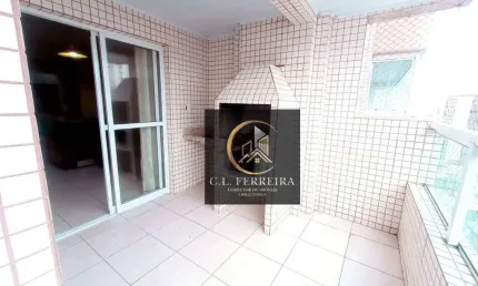 Apartamento com 2 dormitórios à venda, 83 m² por r$ 480.000,00 - vila assunção - praia grande/sp