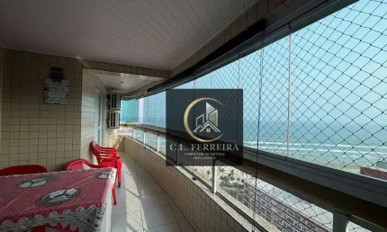 Apartamento com 3 dormitórios à venda, 115 m² por R$ 745.000,00 - Vila Assunção - Praia Grande/SP