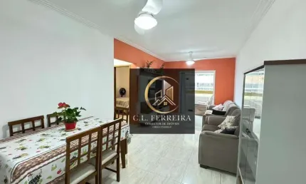 Apartamento com 2 dormitórios à venda, 81 m² por r$ 430.000,00 - tupi - praia grande/sp