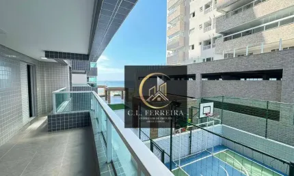 Apartamento com 2 dormitórios à venda, 78 m² por R$ 640.000,00 - Caiçara - Praia Grande/SP