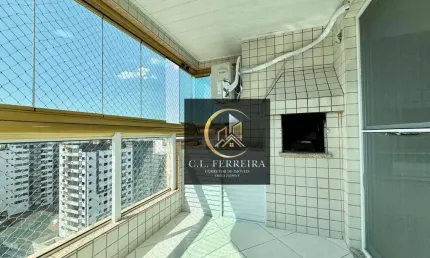 Apartamento com 1 dormitório à venda, 45 m² por R$ 370.000,00 - Tupi - Praia Grande/SP