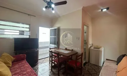 Apartamento com 1 dormitório à venda, 33 m² por r$ 215.000,00 - vila guilhermina - praia grande/sp