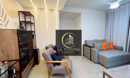 Apartamento com 2 dormitórios à venda, 48 m² por R$ 370.000,00 - Ocian - Praia Grande/SP