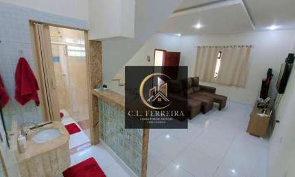 Sobrado com 3 dormitórios à venda por R$ 530.000,00 - Mirim - Praia Grande/SP