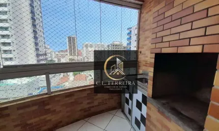 Apartamento com 2 dormitórios à venda, 70 m² por R$ 400.000,00 - Tupi - Praia Grande/SP