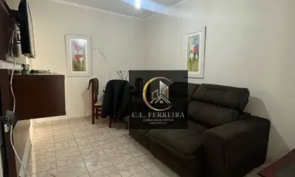 Apartamento com 2 dormitórios à venda, 66 m² por R$ 325.000,00 - Vila Assunção - Praia Grande/SP