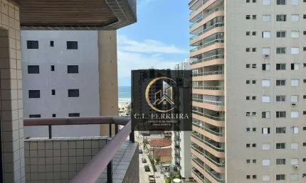 Apartamento com 2 dormitórios à venda, 79 m² por r$ 360.000 - aviação - praia grande/sp
