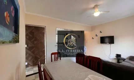 Apartamento com 2 quartos à venda, 60 m² por R$ 350.000 - Tupi - Praia Grande/SP