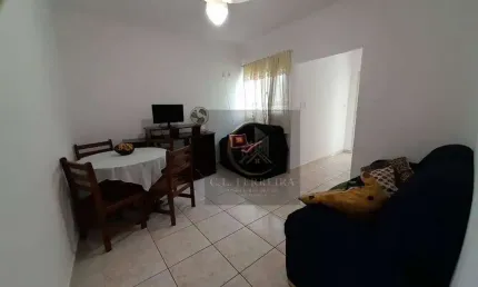Apartamento mobiliado com 2 dormitórios à venda, 65 m² por R$ 270.000 - Tupi - Praia Grande/SP