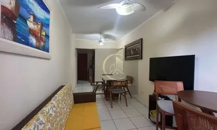 Apartamento com 1 dormitório à venda, 55 m² por R$ 350.000 - Vila Guilhermina - Praia Grande/SP
