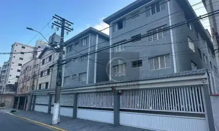 Apartamento com 1 dormitório à venda, 36 m² por r$ 210.000,00 - vila guilhermina - praia grande/sp