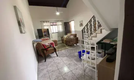 Sobrado com 3 dormitórios à venda, 132 m² por R$ 530.000,00 - Balneário Flórida - Praia Grande/SP