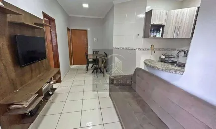 Apartamento com 1 dormitório à venda, 40 m² por R$ 325.000,00 - Boqueirão - Praia Grande/SP