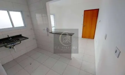 Apartamento com 1 dormitório à venda, 41 m² por R$ 299.000,00 - Boqueirão - Praia Grande/SP