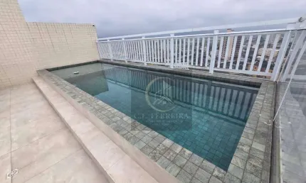 Apartamento com 2 dormitórios à venda, 52 m² por r$ 390.000 - vilamar - praia grande/sp