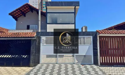 Casa com 3 dormitórios à venda, 110 m² por R$ 392.000,00 - Maracanã - Praia Grande/SP